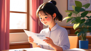 南通大学录取一可爱小女孩